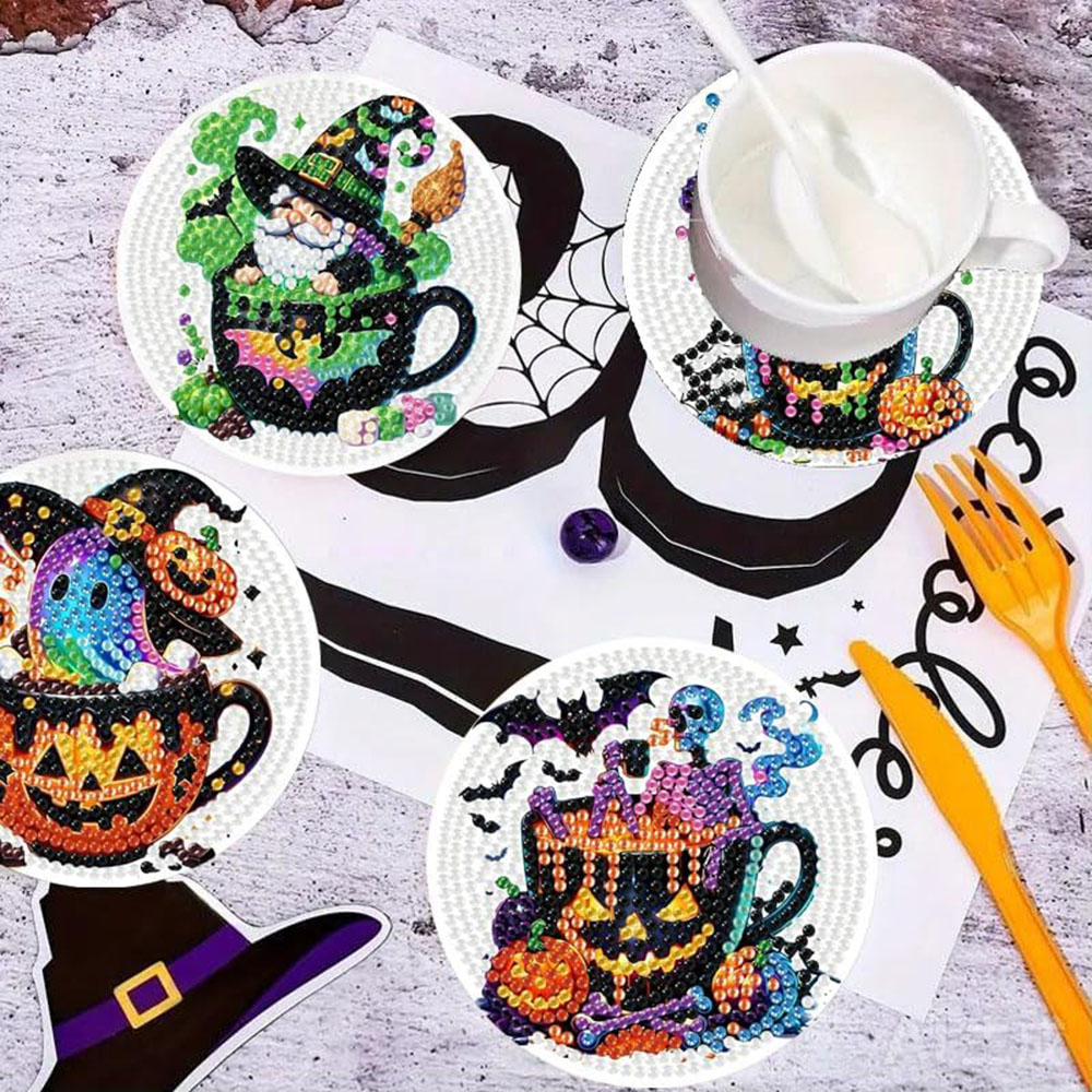 8PCS 5D ฮาโลวีน Gnome เพชรภาพว - Art Craft Painting บทวิจารณ์และราคา