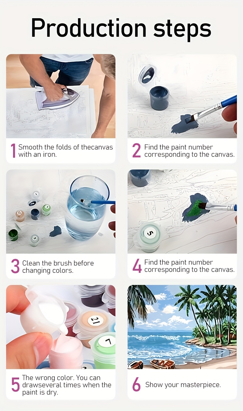 ชุดระบายสีตามตัวเลข ภาพวาดดอกท - Art Craft Game บทวิจารณ์และราคา