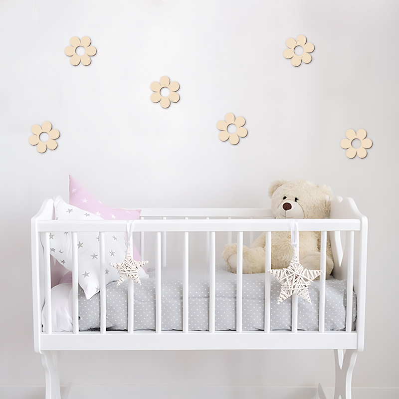 ไม้ดอกไม้ไม้ Cutouts ดอกไม้ไม้ - Art Craft 2 Year Olds บทวิจารณ์และราคา