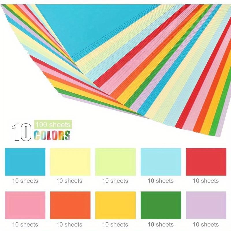 กระดาษการ์ดสี A4 100 แผ่น สีต่ - Craft And Art Difference บทวิจารณ์และราคา