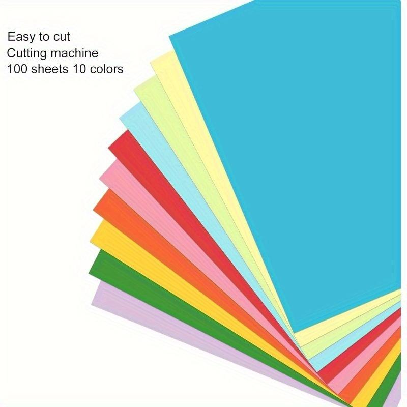 กระดาษการ์ดสี A4 100 แผ่น สีต่ - Craft And Art Difference บทวิจารณ์และราคา