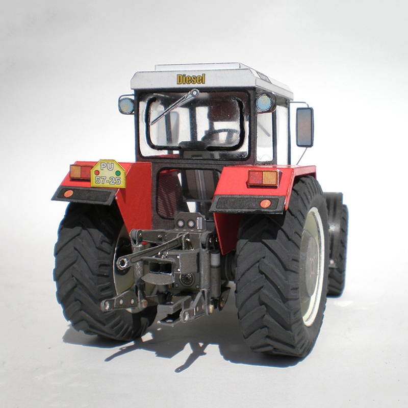 Zetor 162 45รถแทรกเตอร์1:32ภาษ - Art Craft Cardboard บทวิจารณ์และราคา