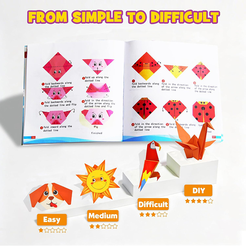 ชุดงานฝีมือกระดาษโอริกามิ หนัง - Art And Craft Recycle บทวิจารณ์และราคา