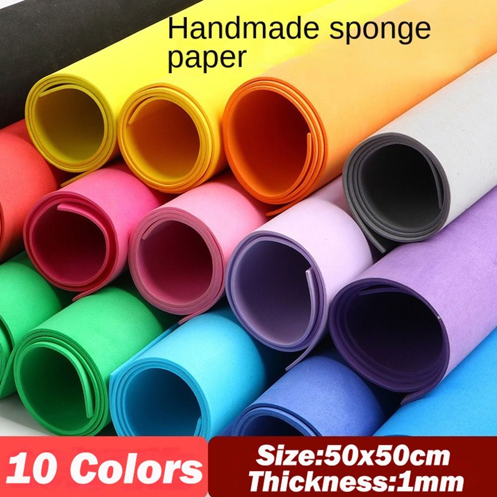 ใหม่ 10pcs EVA ฟองน้ําโฟมกระดา - Art Craft 2 Year Olds บทวิจารณ์และราคา