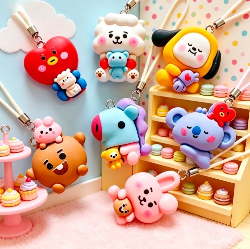 ชุด 7 ชิ้น BT21 ชาร์มการ์ตูนเร - Art Craft Material บทวิจารณ์และราคา
