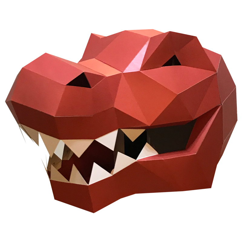 Tyrannosaurus Rex สัตว์หน้ากาก - Art Craft Cardboard บทวิจารณ์และราคา