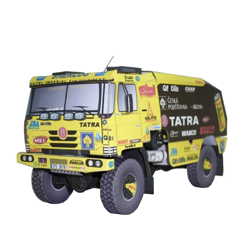 Tatra 815 2008 รถบรรทุก 1:53 D - Art Craft Cardboard บทวิจารณ์และราคา
