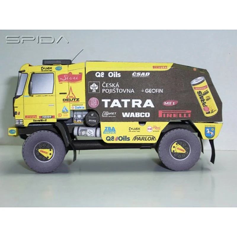 Tatra 815 2008 รถบรรทุก 1:53 D - Art Craft Cardboard บทวิจารณ์และราคา