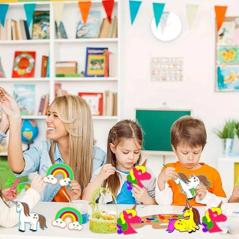 ชุดงานฝีมือไม้ยูนิคอร์นคุณภาพส - Art Craft Unicorn บทวิจารณ์และราคา