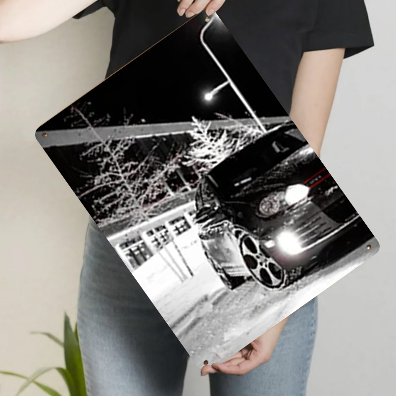 ภาพวาดเหล็กตกแต่งบ้าน วิวถนนใน - Art Craft Winter บทวิจารณ์และราคา