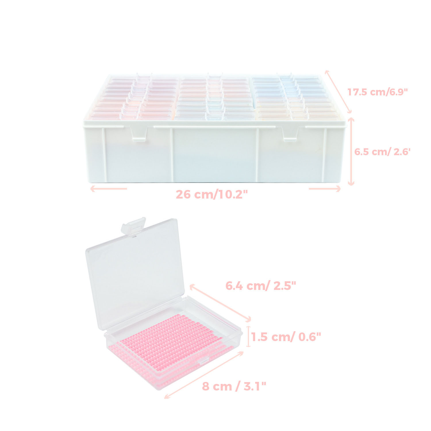 ชุดถาดสำหรับงานเพชรปัก พร้อมกล - Art Craft Organizer บทวิจารณ์และราคา