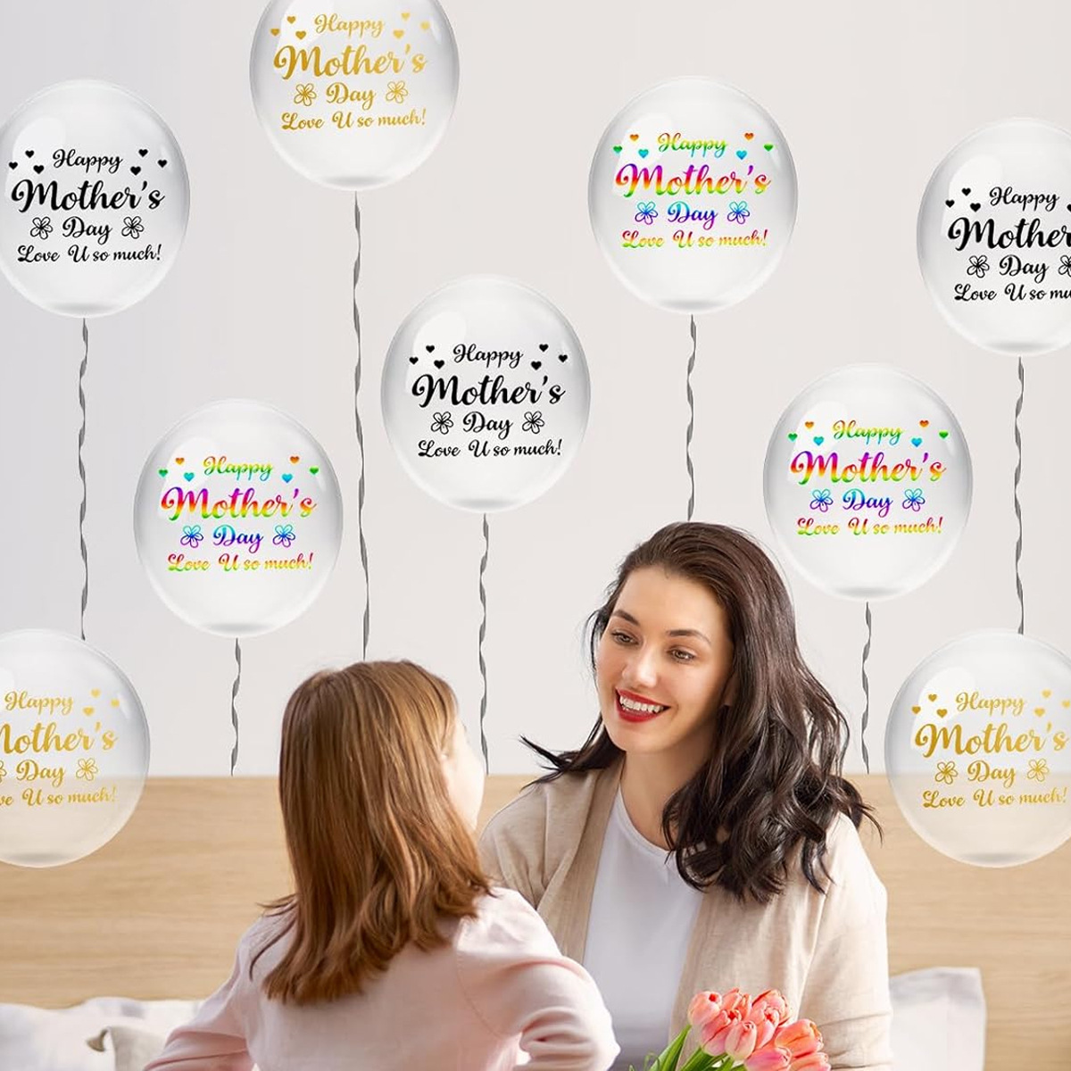 สติกเกอร์ติดลูกโป่งสำหรับงานปา - Art Craft Mother'S Day บทวิจารณ์และราคา