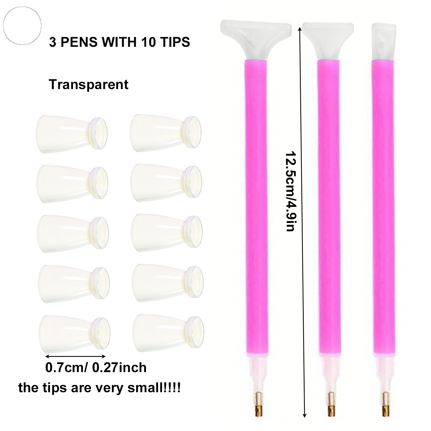 ชุดปากกาเพชร 10 หัวซิลิโคน & 3 - Diamond Painting Kit บทวิจารณ์และราคา