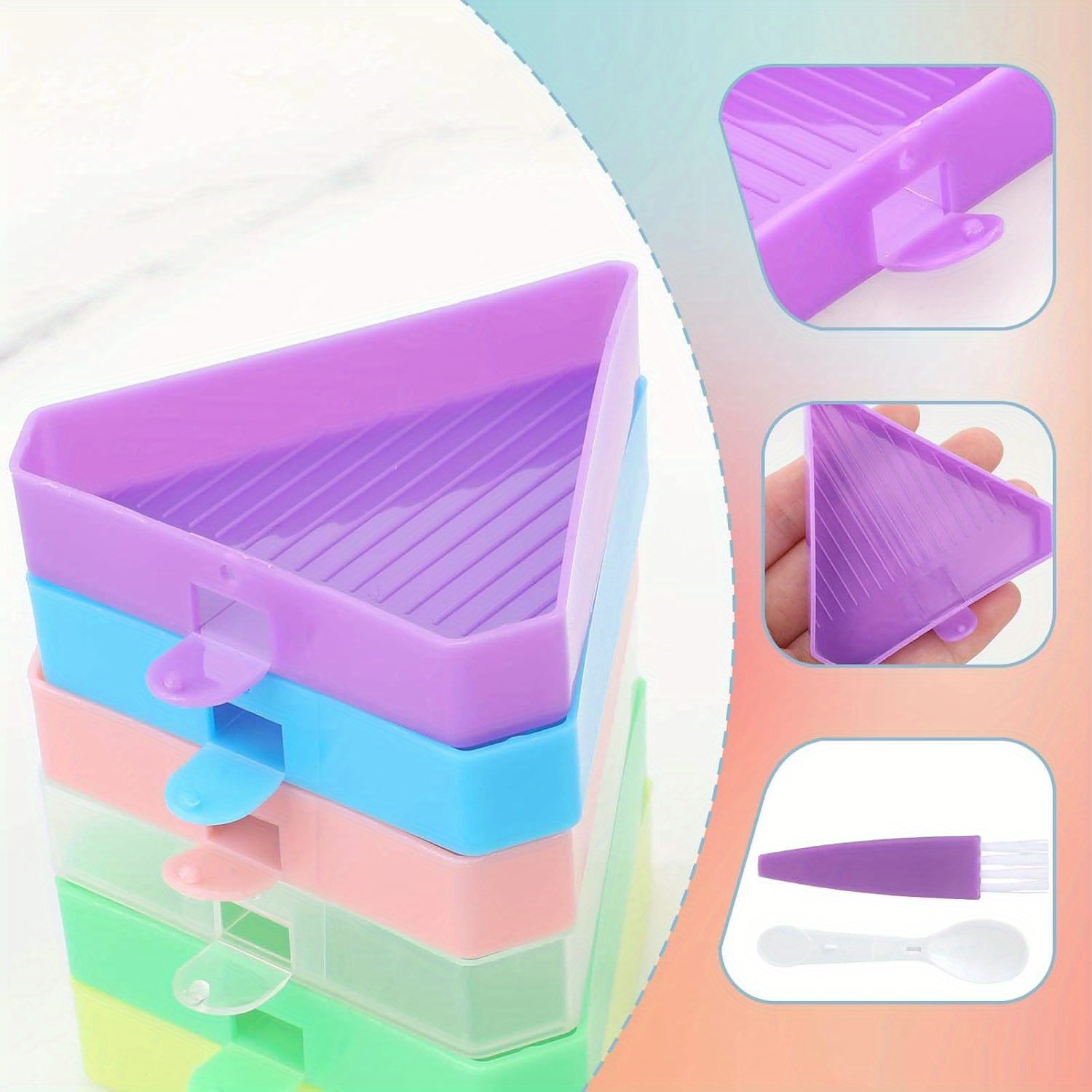 ถาดวาดภาพเพชรแบบใหม่ 9 ชิ้น, แ - Diamond Painting Kit บทวิจารณ์และราคา