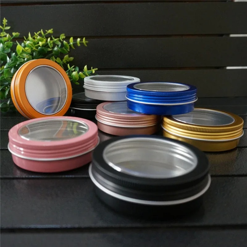 กระป๋องอะลูมิเนียมทรงกลมแบบใสส - Art And Craft Recycle บทวิจารณ์และราคา
