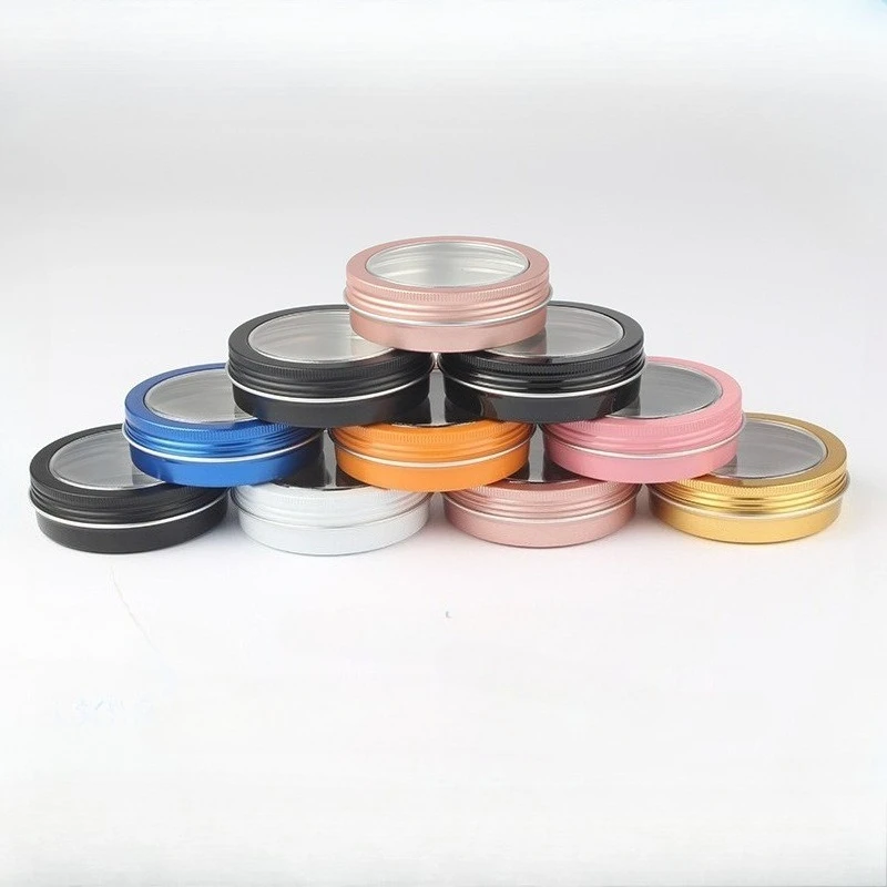กระป๋องอะลูมิเนียมทรงกลมแบบใสส - Art And Craft Recycle บทวิจารณ์และราคา