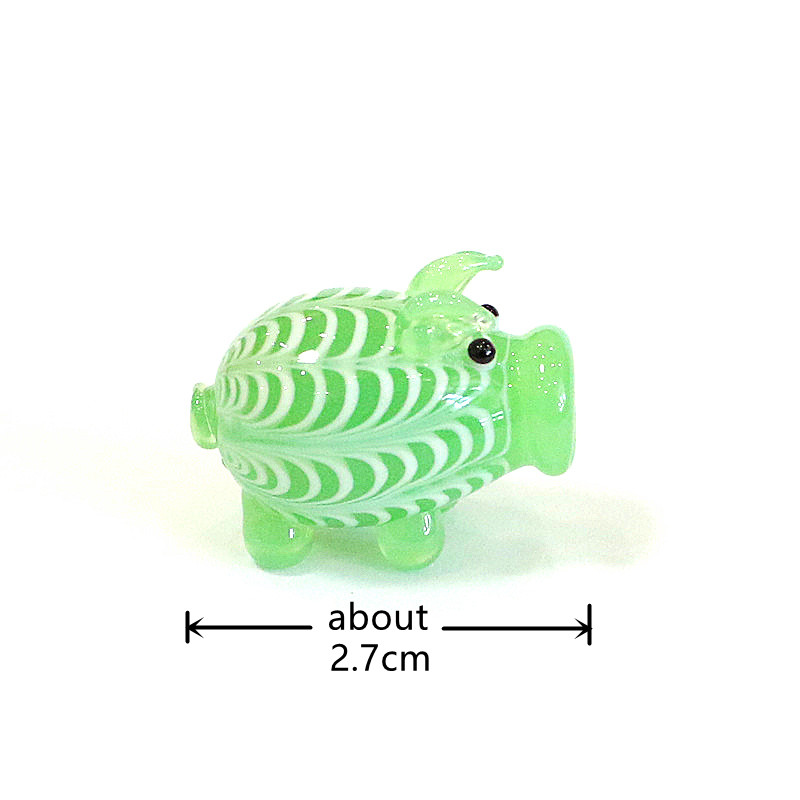 ตุ๊กตาหมูแก้วมูราโน่หลากหลายสไ - Craft And Art Difference บทวิจารณ์และราคา