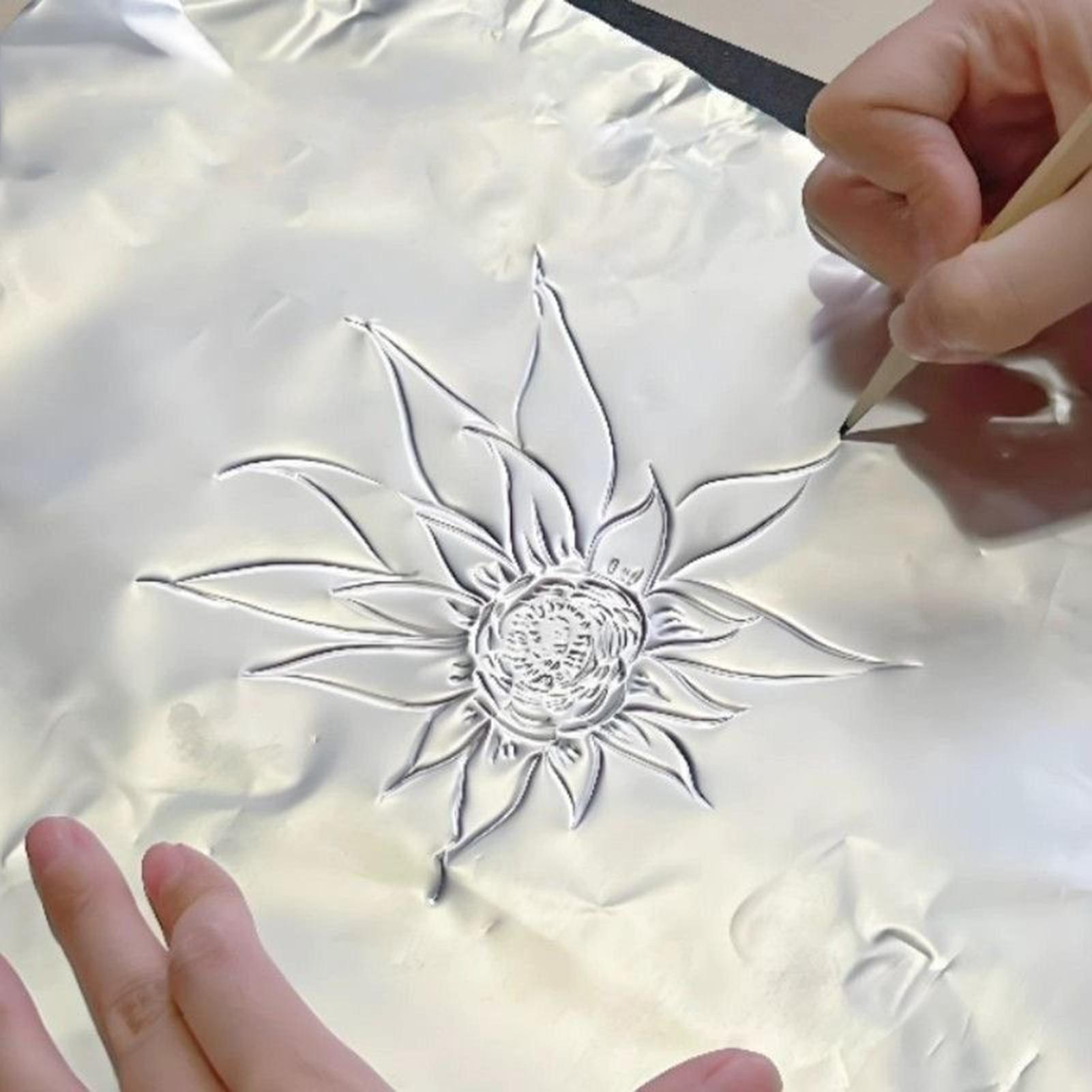 กระดาษฟอยล์สำหรับงานฝีมือ 100  - Art Craft Painting บทวิจารณ์และราคา