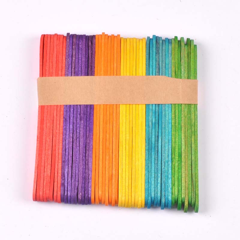 50ชิ้น/ล็อตไม้ธรรมชาติและไม้ที - Art Craft Stick บทวิจารณ์และราคา