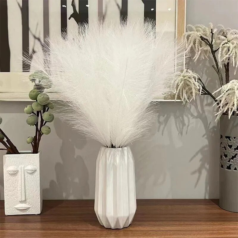 10ชิ้นกิ่งไม้ปลอมพุ่มเป็นพู่ต้ - Art Craft Vase บทวิจารณ์และราคา