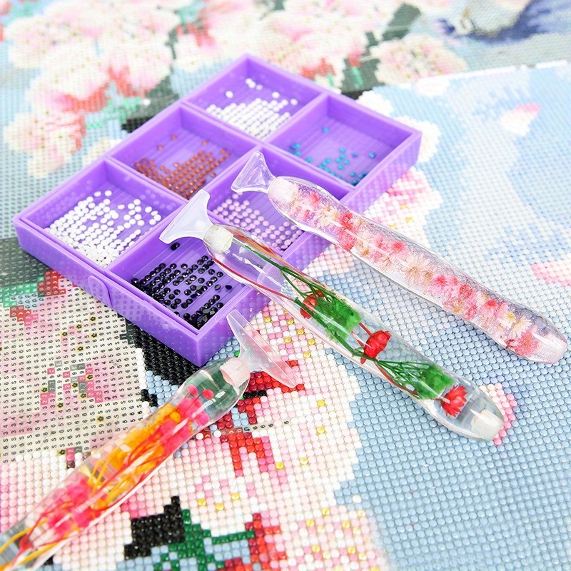 ชุดปากกาเพชรเรซิ่น 5 มิติ ลายด - Art Craft Flower บทวิจารณ์และราคา