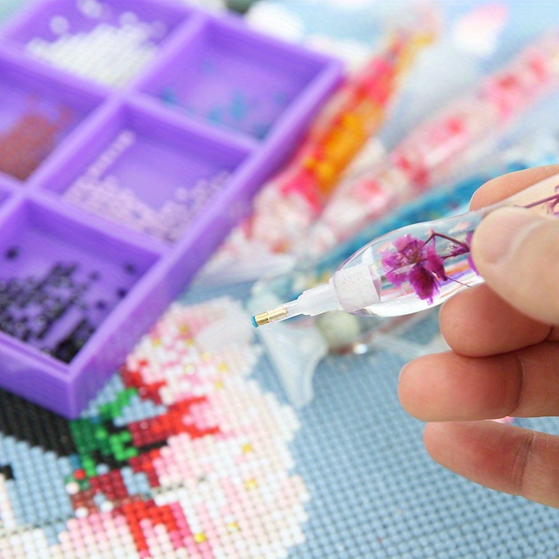 ชุดปากกาเพชรเรซิ่น 5 มิติ ลายด - Art Craft Flower บทวิจารณ์และราคา