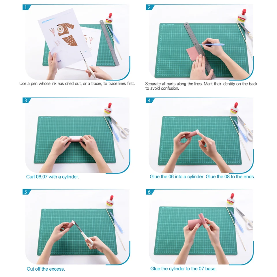 นกฮูกน้อย Origami Art Mini 3D  - Art Craft Cardboard บทวิจารณ์และราคา