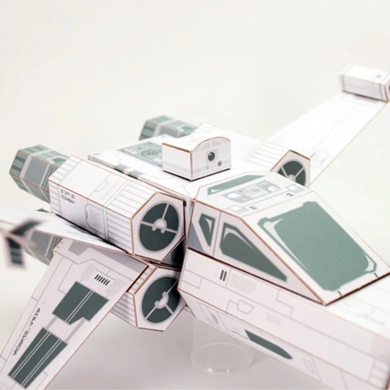 X-WING Fighter สีขาวกระดาษรุ่น - Art X Craft บทวิจารณ์และราคา