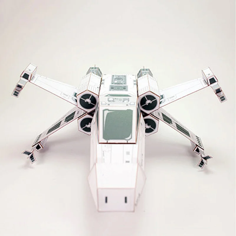 X-WING Fighter สีขาวกระดาษรุ่น - Art X Craft บทวิจารณ์และราคา