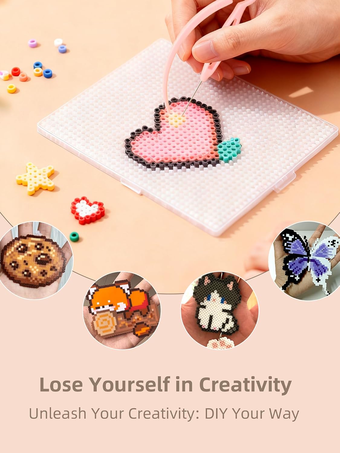 ชุดลูกปัดฟิวส์-ง่ายต่อการใช้งา - Art Craft And บทวิจารณ์และราคา