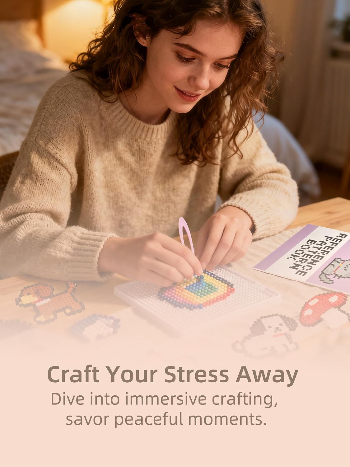 ชุดลูกปัดฟิวส์-ง่ายต่อการใช้งา - Art Craft And บทวิจารณ์และราคา